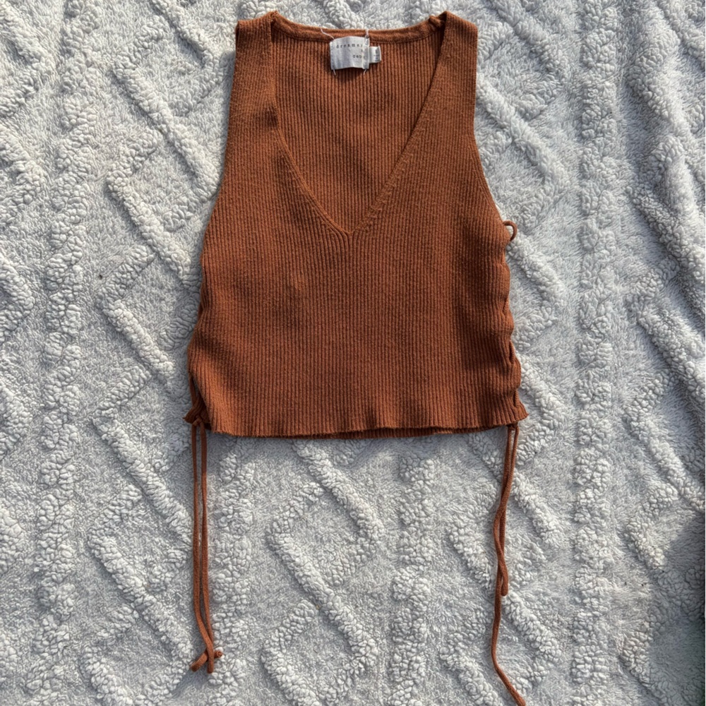 Braided Cropped Tank Top